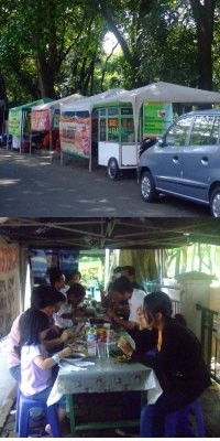 Berteman Rimbun, Makan Siang di Cilaki Yuk!