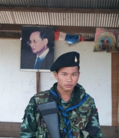 Barikade Militer yang Berjejer Rapi di Thailand Selatan