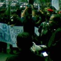 Tuntut FPI, Demonstran Tinggalkan Gedung Sate ke Polda