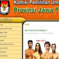 Situs KPU Jatim Pingsan