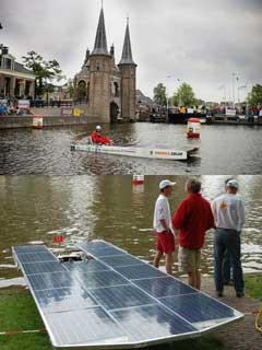 TU Delft Menangi Prolog Frisian Solar Challenge 2008