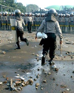 Demo di DPR Usai, Halaman DPR Kembali Kinclong