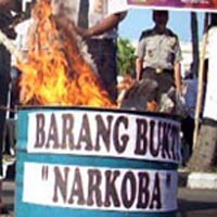 Polres Lumajang Musnahkan Ribuan Narkoba