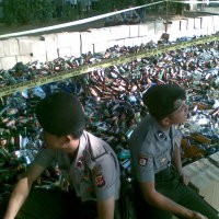 Peringati HANI, Barang Haram Dimusnahkan di Gasibu