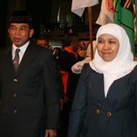 Kegiatan Tim Sukses Cagub Khofifah di Kediri Dibubarkan