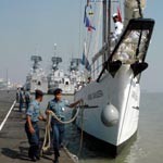 KRI Arung Samudera Tiba di Tanah Air