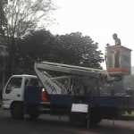 Distam dan Satpol PP yang Bertanggung Jawab