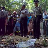 Lokasi Pembuangan Mayat Hanya 5 Meter dari Jalan Raya