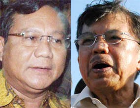 Ditemui 30 Menit, Kalla Relakan Prabowo Hengkang dari Golkar