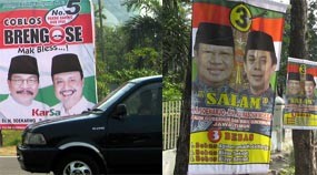 Panwas Geram, SALAM dan KarSa Langgar Aturan Kampanye