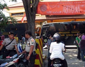 Rutan Medaeng Didemo Aktivis Anti Hukuman Mati
