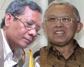 Anwar Nasution & Mahfud MD Laporkan Harta ke KPK