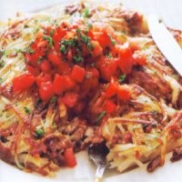 Omelet Ubi Daging, Renyah dan Segar