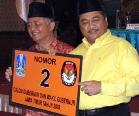 Penghitungan Suara Final, Sutjipto di Kabupaten Malang Unggul