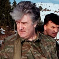 Karadzic Mendarat di Scheveningen