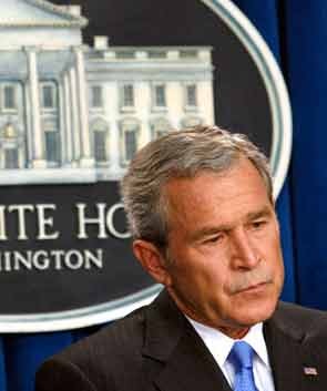 Presiden Bush Wariskan Utang US$482 Miliar