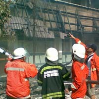 Kerugian Kebakaran Labschool Diduga Miliaran Rupiah