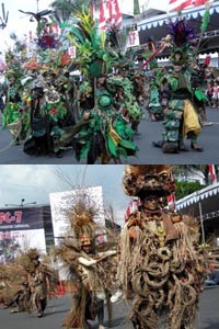 Jember Fashion Carnaval Semarakan Kota Jember