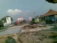 Pemerintah Kebut Jalan Lintas Timur Lampung Sebelum Lebaran