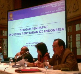 KPPU Gelar Public Hearing Monopoli Bidang Penyiaran