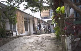 Alamat Pelaku Teror Ternyata Kos-kosan