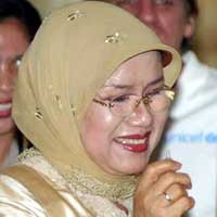 Naik Heli Saat Hujan, Mufidah Kalla Ketakutan