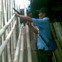 Omzet Penjualan Bambu Turun Karena Pilwalkot 