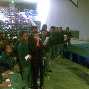 Mahasiswa ITB Berebut Tanyai Ketua KPK