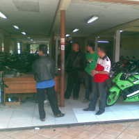 Pintu Jebol, Tiga Motor pun Raib