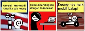 Koneksi Internet Bak Keong