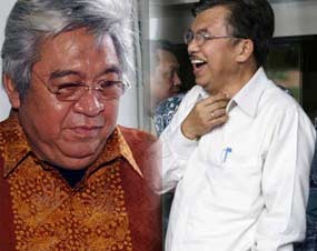 SBY Tak Datang, JK-Taufiq Mesra