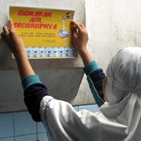 Sambut Ramadhan, SMP Tamiriyah Kampanyekan Hemat Air