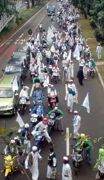 Massa FPI Bubar, Lalu Lintas di Sekitar Istana Lancar