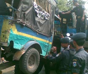 32 Bemo Digaruk Lantaran Tidak Berizin