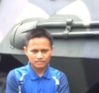 Asap Tebal Hitam Bus Damri 