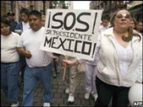 Ratusan Ribu Warga Mexico Unjuk Rasa Tolak Kriminalitas