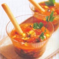Sup Tomat Jamur, Segar Untuk Berbuka