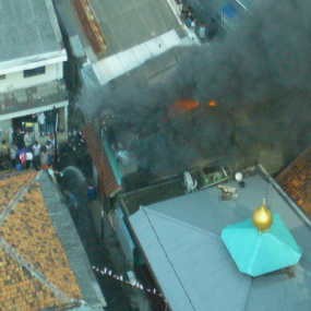 Kebakaran di Slipi Akibat Korsleting Listrik