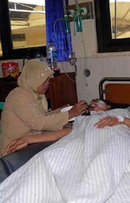 Satu Korban Asal NTB Terlantar di Rumah Sakit