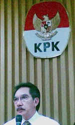 KPK Jamin Agus Condro Tak Akan Dicuekin