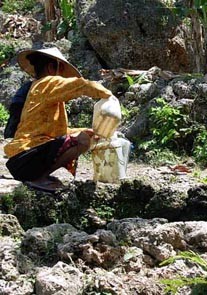 Warga Gunung Kapur Berharap Ada yang Membuatkan Sumur Bor