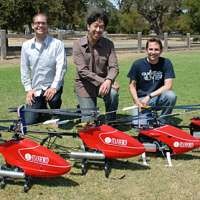 Robot Helikopter Belajar Terbang Sendiri