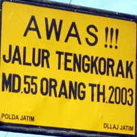 Waspada di 4 Jalur Tengkorak Tuban!