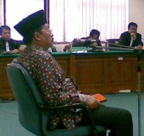 Bupati Pelalawan Divonis 16 September