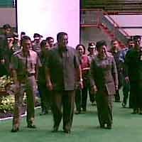 SBY Tarawih di Masjid Sunan Giri