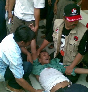 Muzakkir Pingsan Demi Kursi Mudik Gratis