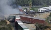 Tubrukan Kereta di LA, 23 Terluka