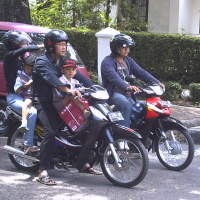 Pemudik Bikers Picu Meningkatnya Kecelakaan Lalin
