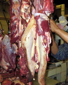 Awas, Menjelang Lebaran, Daging Celeng Marak di Ngawi