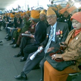 Tenda Besar Pun Dibangun untuk Veteran dan Ormas